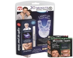 دستگاه سفید کننده و براق کننده دندان20minute dental white -به همراه پودر زغال  